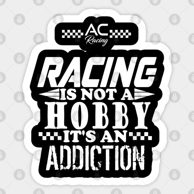 Racing Addict Sticker by AC Racing